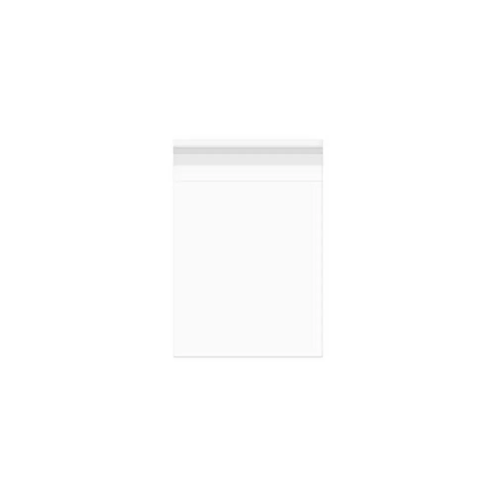 100ps Flap Lock Poly Bags - 1 Mil, 9 x 12